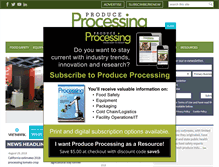 Tablet Screenshot of produceprocessing.net